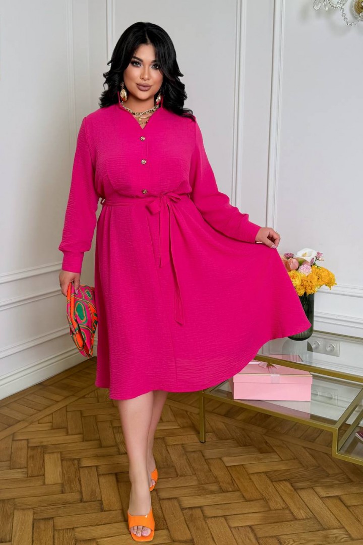 Однотонное платье LZ-M1250A680