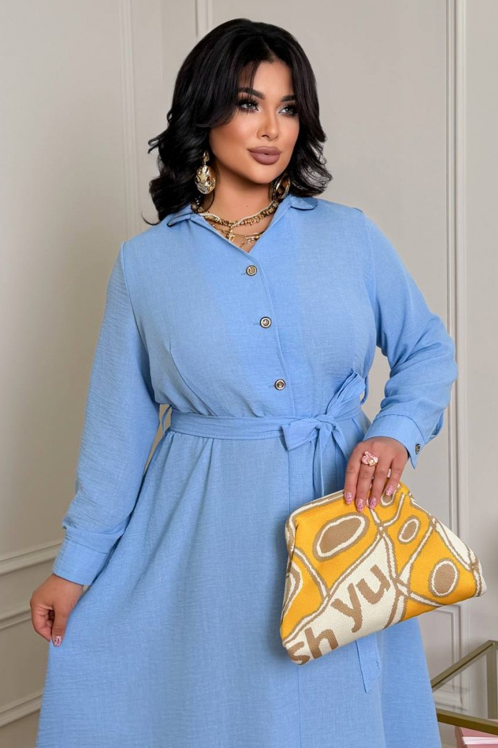 Однотонное платье LZ-M1250A680