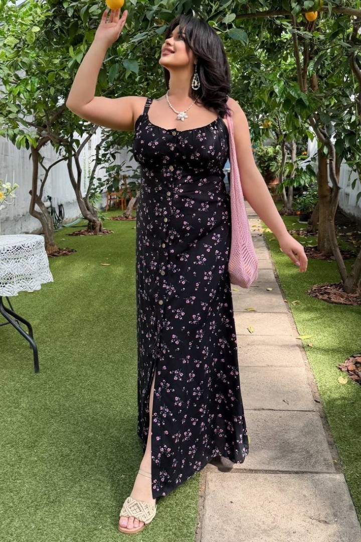 Штапельный сарафан VW-1601A580