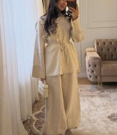 Льняной костюм NUL-8082A750