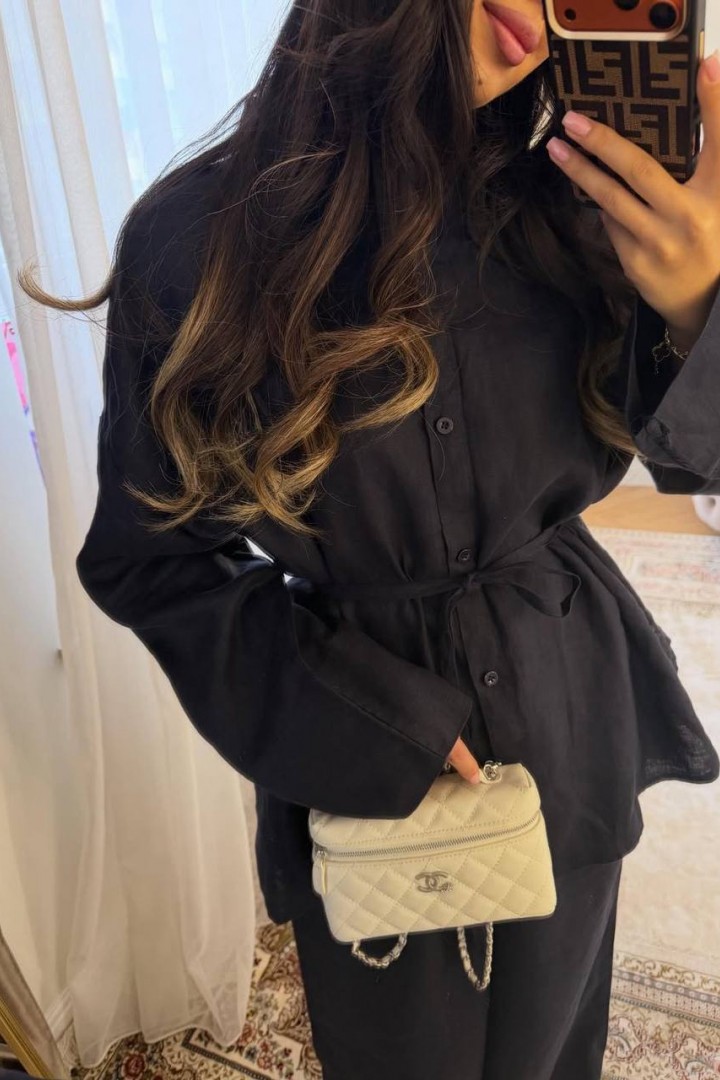 Льняной костюм NUL-8082A750