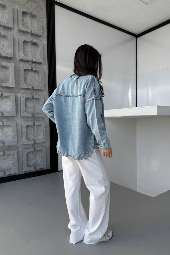 Джинсова сорочка WOW-4677A28