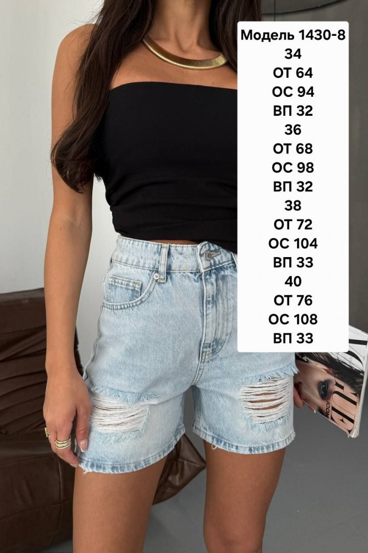 Джинсові шорти WOW-1430A22