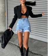 Шорти рванки WOW-8007A16