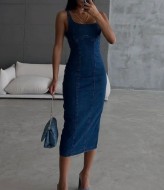 Джинсовий сарафан WOW-4027A23