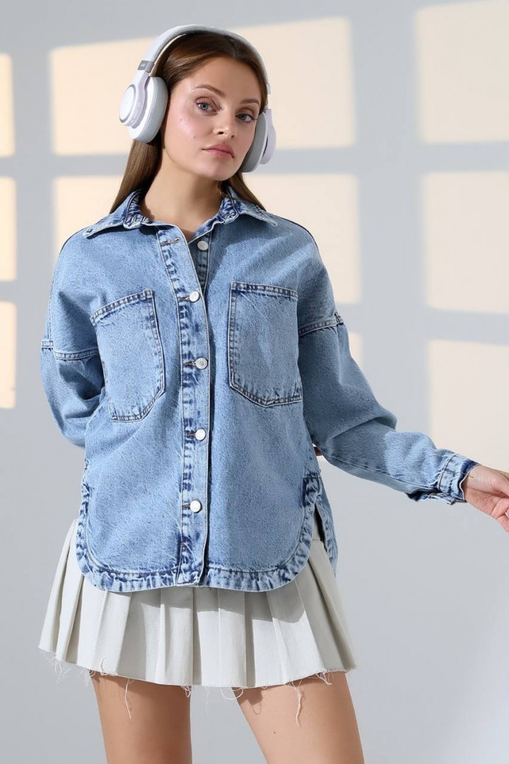 Джинсова сорочка WOW-4677A28