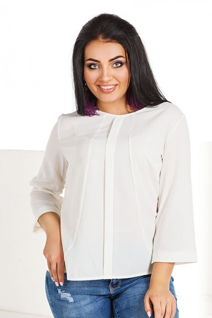 Однотонная блуза DG-p1580A100
