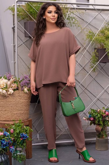 Костюм блузка и брюки YYA-1098A560