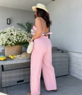 Широкие льняные брюки женские OZ-1114A450