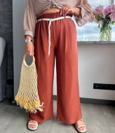 Штани з льону OZ-1116A460