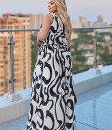 Летнее нарядное платье  EY-716A20B23