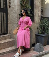 Платье с V-образным вырезом AP-1124А600