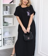 Летнее платье в стиле бохо  BAB-456A420