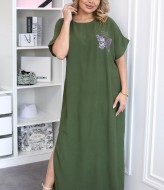 Летнее платье в стиле бохо  BAB-456A420