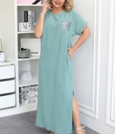 Летнее платье в стиле бохо  BAB-456A420