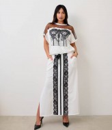 Костюм летний с юбкой IS-210A1250