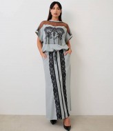 Костюм летний с юбкой IS-210A1250