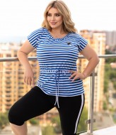 Костюм спортивный женский летний KYB-21207A18