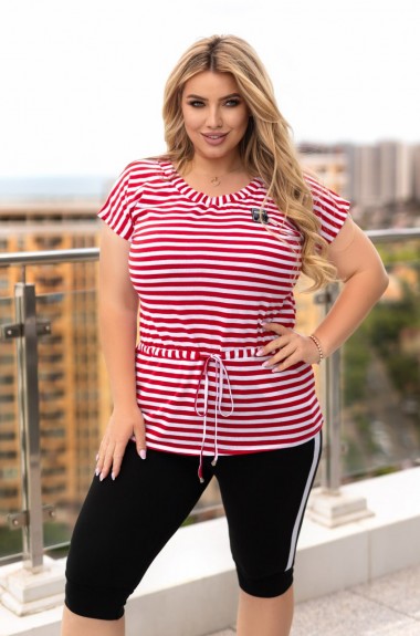 Костюм спортивный женский летний KYB-21207A18