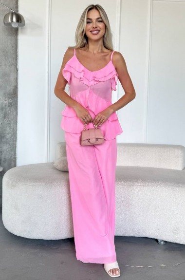 Шифоновый костюм брючный SSY-03A800 Шифоновый костюм брючный SSY-03A800