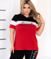 Спортивный летний костюм женский KYB-21193A21.5