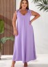 Платье из американского крепа TAS-1010A420