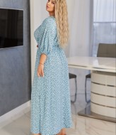 Платье с цветочным принтом VOJ-1015A550