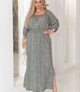 Платье с цветочным принтом VOJ-1015A550