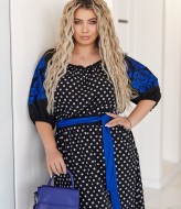 Платье с орнаментом VOJ-1018A700