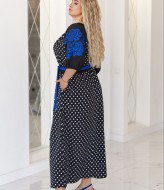 Платье с орнаментом VOJ-1018A700