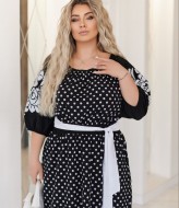 Платье с орнаментом VOJ-1018A700