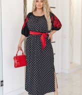 Платье с орнаментом VOJ-1018A700