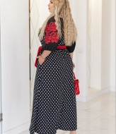 Платье с орнаментом VOJ-1018A700