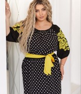 Платье с орнаментом VOJ-1018A700