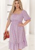 Платье с воланом VOJ-1021A500