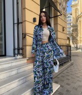 Летний шелковый костюм DN-248A800