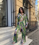 Летний шелковый костюм DN-248A800