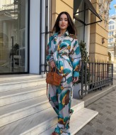 Летний шелковый костюм DN-248A800