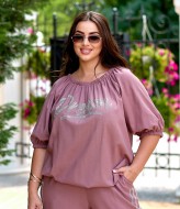 Летний прогулочный костюм женский VOJ-1029A750