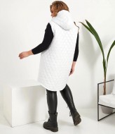 Жилетка женская на синтепоне удлиненная NJ-NU-1323A1000