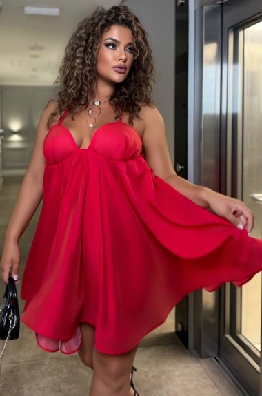 Дорогое свободное платье YM-9090.18A30