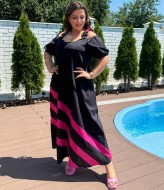 Летнее платье свободного кроя  VL-1095A800 Летнее платье свободного кроя  VL-1095A800