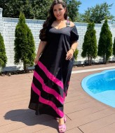 Летнее платье свободного кроя  VL-1095A800