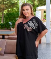 Женская футболка батал  NU-1459A11 Женская футболка батал  NU-1459A11