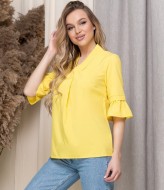 Блуза с v образным вырезом  JAV-455.5190A180