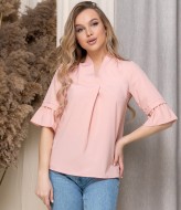 Блуза с v образным вырезом  JAV-455.5190A180