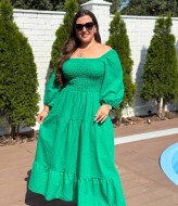 Однотонное платье VK-084A950