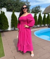 Однотонное платье VK-084A950