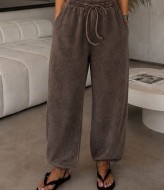 Трендовые широкие штаны-джогеры MIK-1797A490