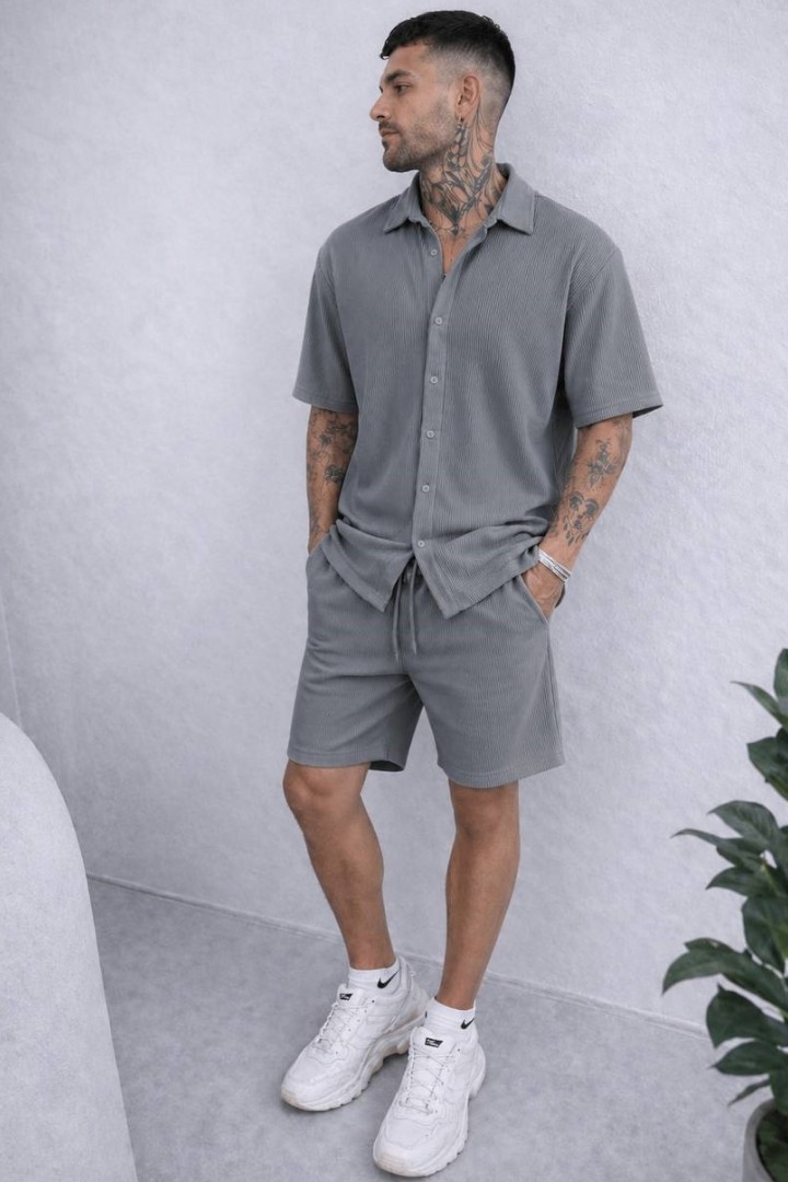 Костюм шорты и рубашка мужской  TNP-365A500